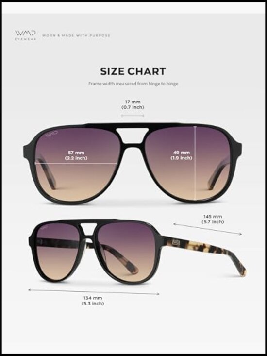 Oversized Polarized Aviator Sunglasses for Women with Acetate TR90 Frame UV main image 5